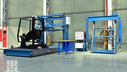 Static tests of protection structures, hitches and protection devices