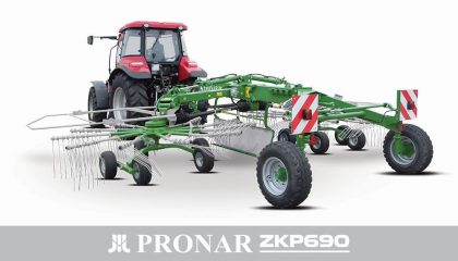 Двухроторные грабли ZKP690