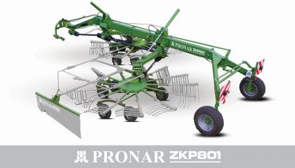 Double-rotor rake ZKP801