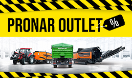 Pronar Outlet – wyprzedaż maszyn potestowych i powystawowych