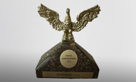 Pronar został laureatem 47. edycji konkursu Orły Agrobiznesu. Nagrodę Orły Agrobiznesu otrzymują firmy posiadające udokumentowany sukces rynkowy potwierdzony wynikami, zleconych przez organizatora konkursu badań konsumenckich.